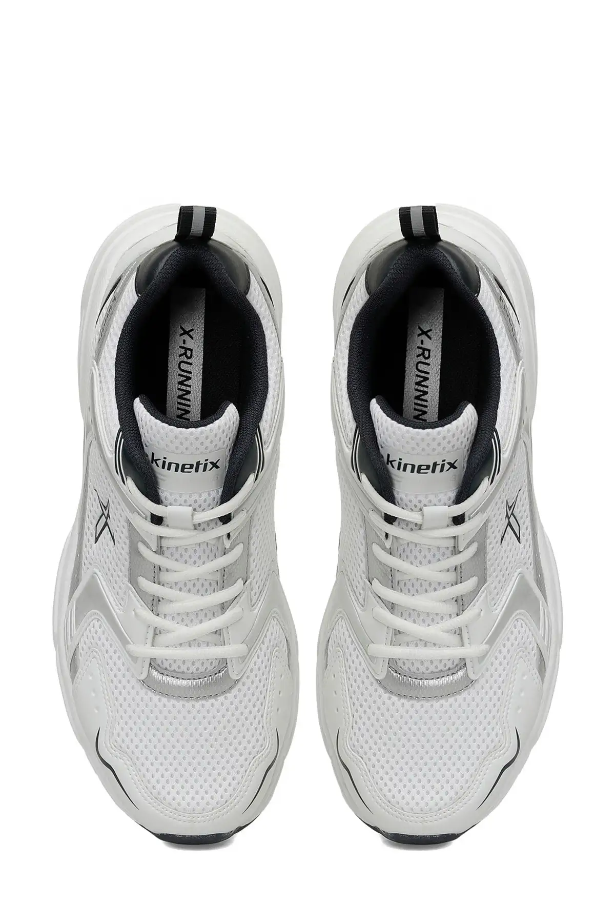 کفش سایز بزرگ مردانه دویدن سفید اسپرا تی‌ایکس ۵ اف‌اکس برند Kinetix - 7856