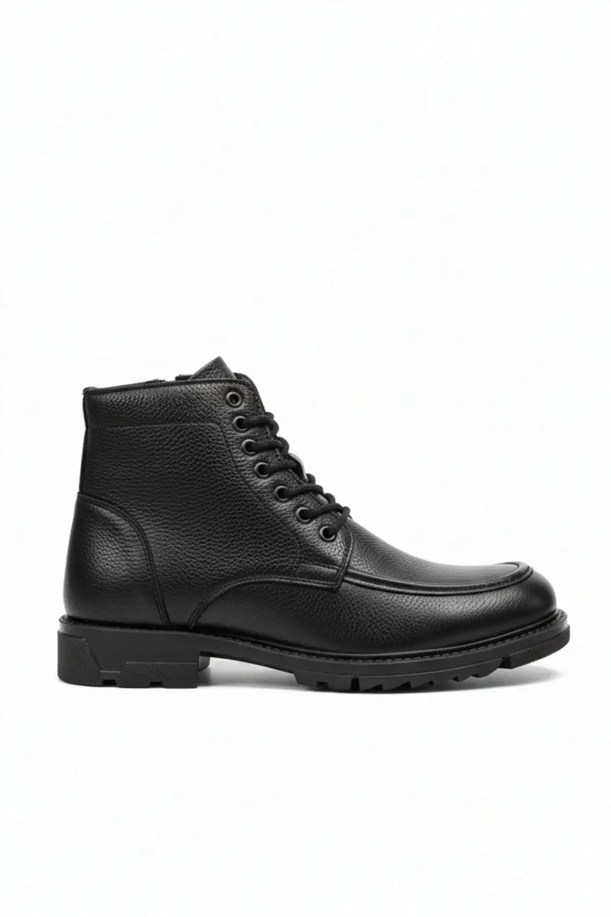 بوت مردانه پوتین چرم مصنوعی  با کفی ترمو ضدلغزش و بنددار برند Tomato Bags - 8343 بوت مردانه پوتین چرم مصنوعی با کفی ترمو ضدلغزش و بنددار برند Tomato Bags - 8343