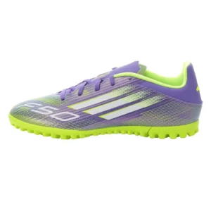 کفش فوتبال ورزشی مردانه مدل F50 Club Tf رنگ بنفش کد JI0026-E برند adidas - 8183