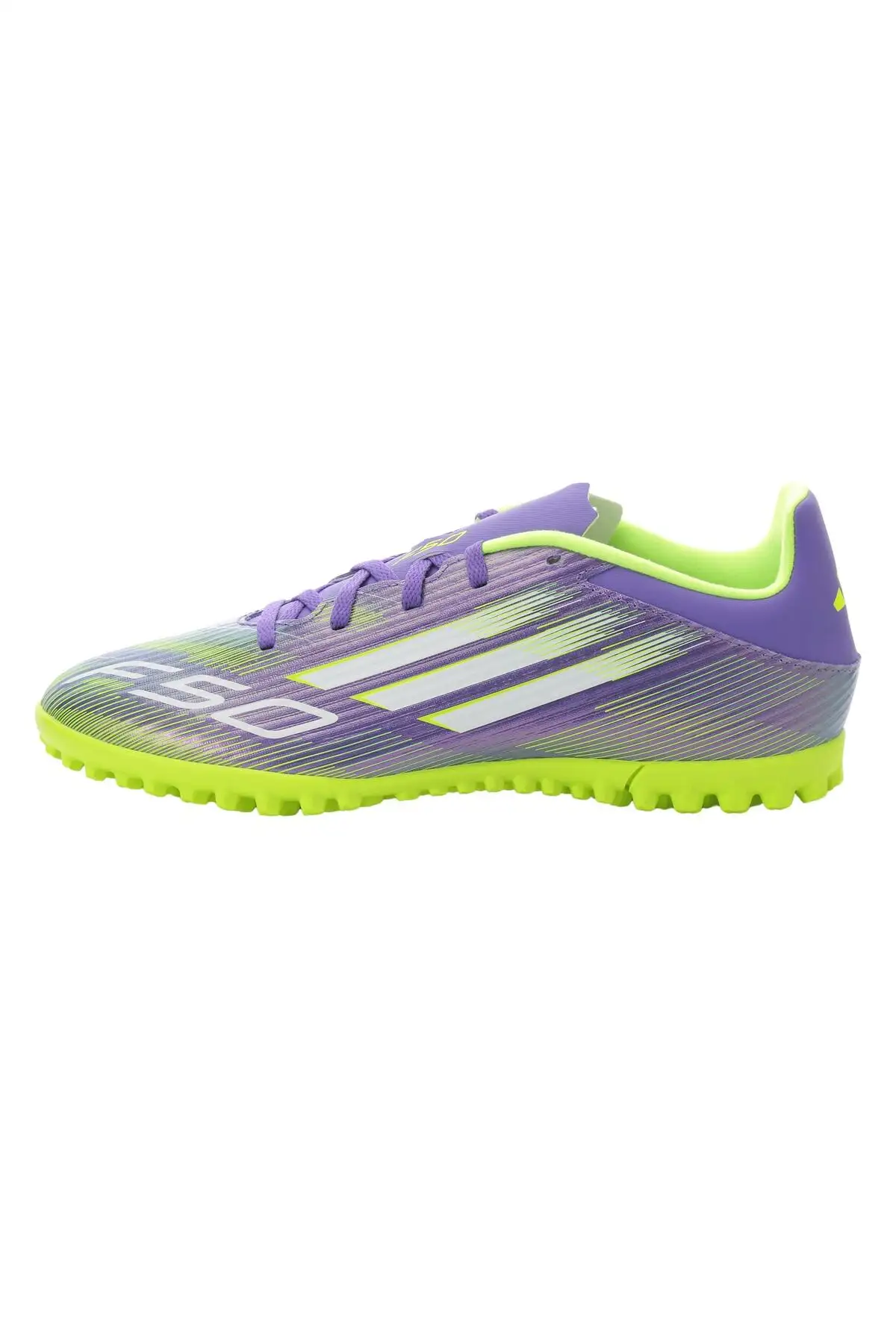 کفش فوتبال ورزشی مردانه مدل F50 Club Tf رنگ بنفش کد JI0026-E برند adidas - 8183