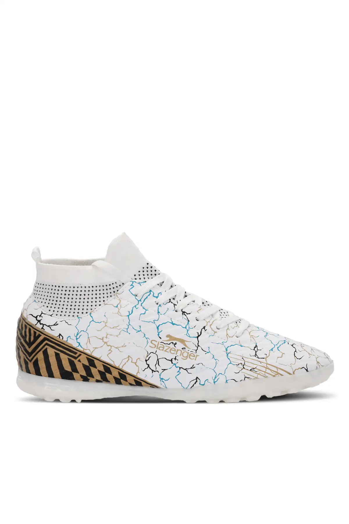 کفش فوتبال مردانه کورتن سفید / آبی برند Slazenger - 8182