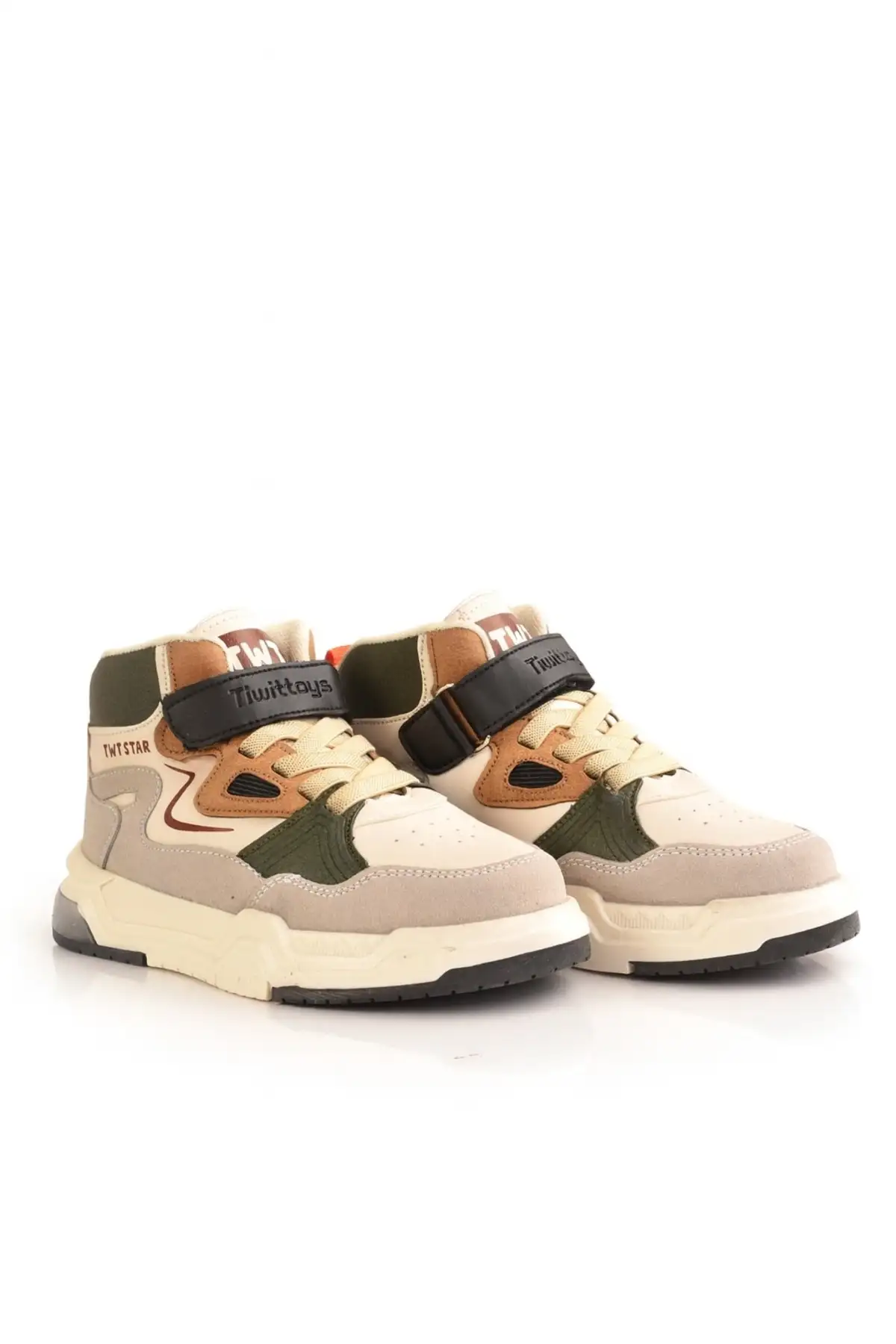 کفش بچگانه ورزشی روزمره با یقه گرد یونی‌سکس برند minibonito - 7908