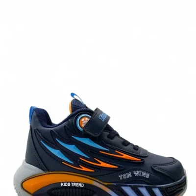کفش پسرانه ورزشی راحت اورتوپدیک به رنگ سرمهای برند Tuğba Ortopedi - 8304