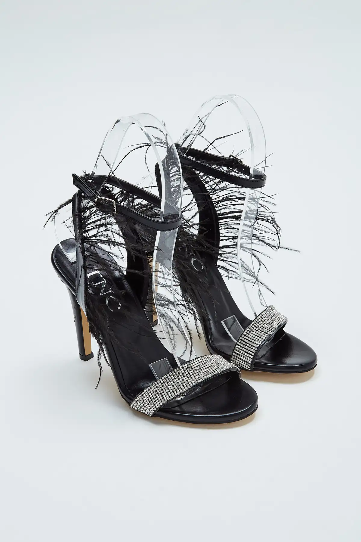 کفش صندل زنانه پاشنه‌بلند وگان کد 828 8223 Bn Sndlt Y23 برند Tamer Tanca - 8236