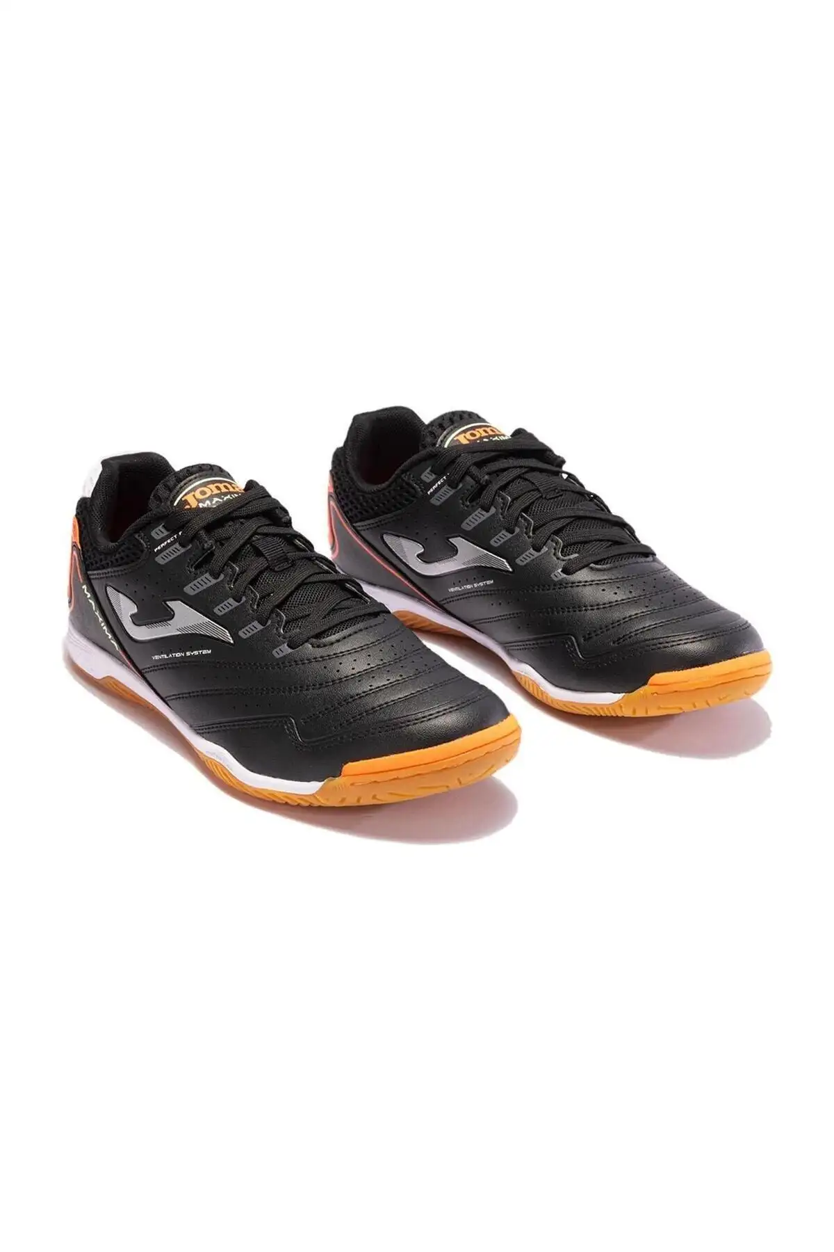 کفش والیبال  فوتسال ماکسیما مشکی-نارنجی مدل Maxs2301 برند Joma - 8150 کفش والیبال فوتسال ماکسیما مشکی-نارنجی مدل Maxs2301 برند Joma - 8150