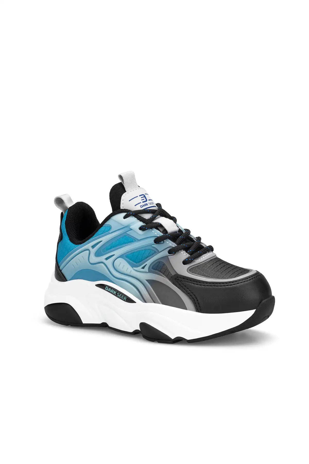 کفش بچگانه اسنیکر کودکان DS STORM مشکی آبی برند Dark Seer - 7921