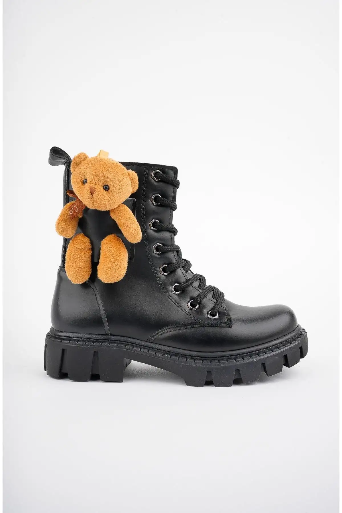 بوت بچگانه  کودکان با زیپ و بند دار خزدار پینکی گارانتی دار برند Muggo - 7632 بوت بچگانه کودکان با زیپ و بند دار خزدار پینکی گارانتی دار برند Muggo - 7632