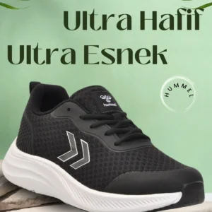 کفش سایز بزرگ مردانه ورزشی مشکی یونیسکس 900487 Hml Lia برند hummel - 7893