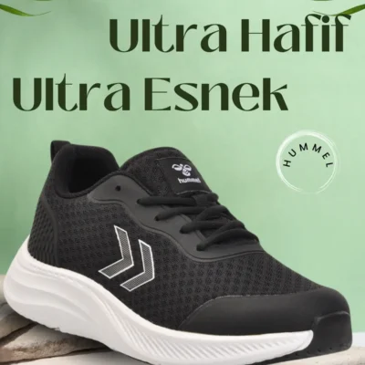 کفش سایز بزرگ مردانه ورزشی مشکی یونیسکس 900487 Hml Lia برند hummel - 7893