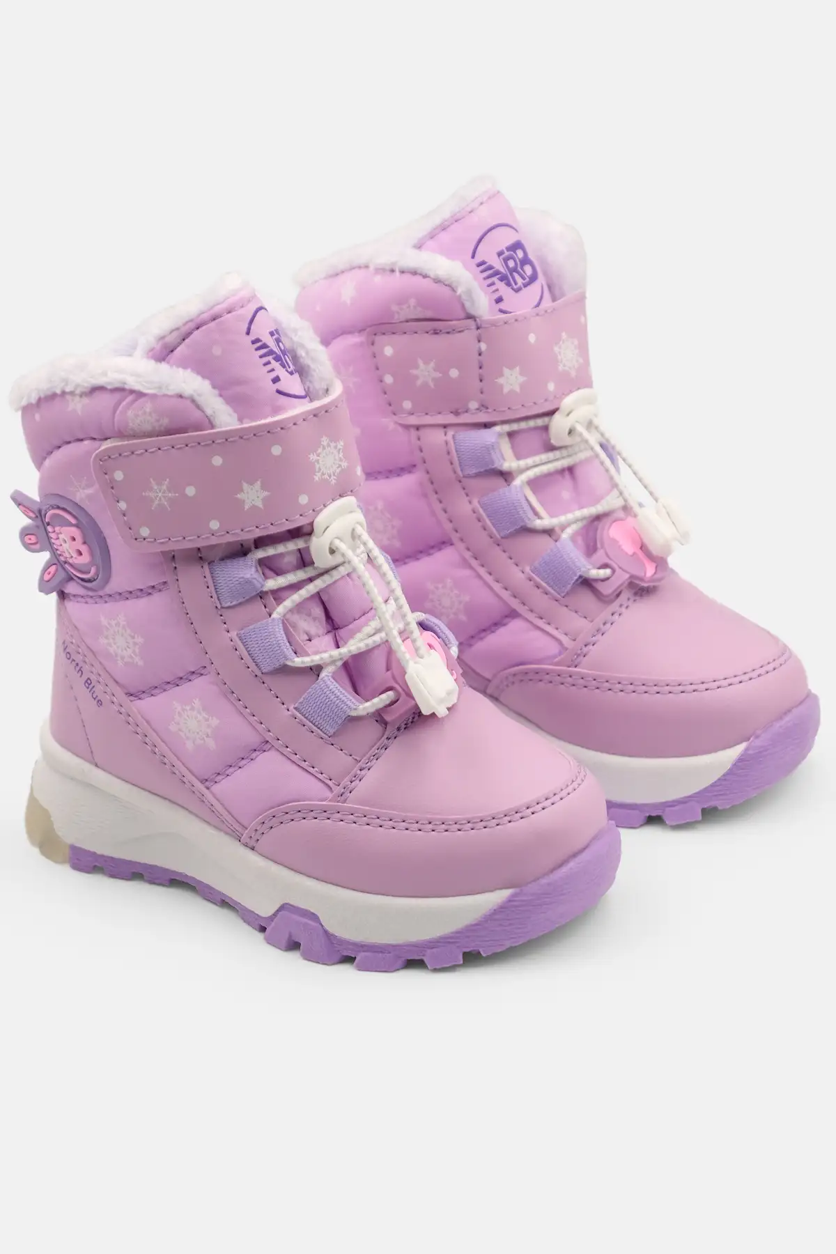 بوت بچگانه کفش دخترانه با چراغ، مناسب کودکان، با داخلی پشمی و زیره ضد لغزش برند Ayakkabı City - 7637 بوت بچگانه کفش دخترانه با چراغ، مناسب کودکان، با داخلی پشمی و زیره ضد لغزش برند Ayakkabı City - 7637