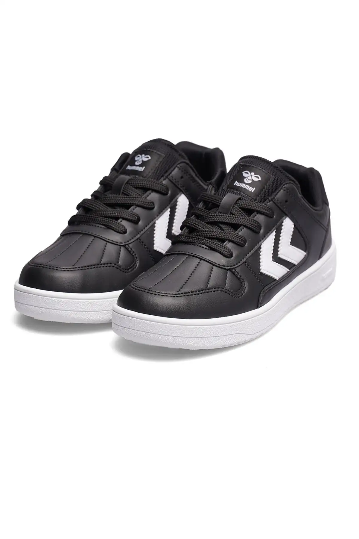 کفش کتانی زنانه  ورزشی و اسنیکر سیاه COURT 1990  برند hummel - 7967 کفش کتانی زنانه ورزشی و اسنیکر سیاه COURT 1990 برند hummel - 7967