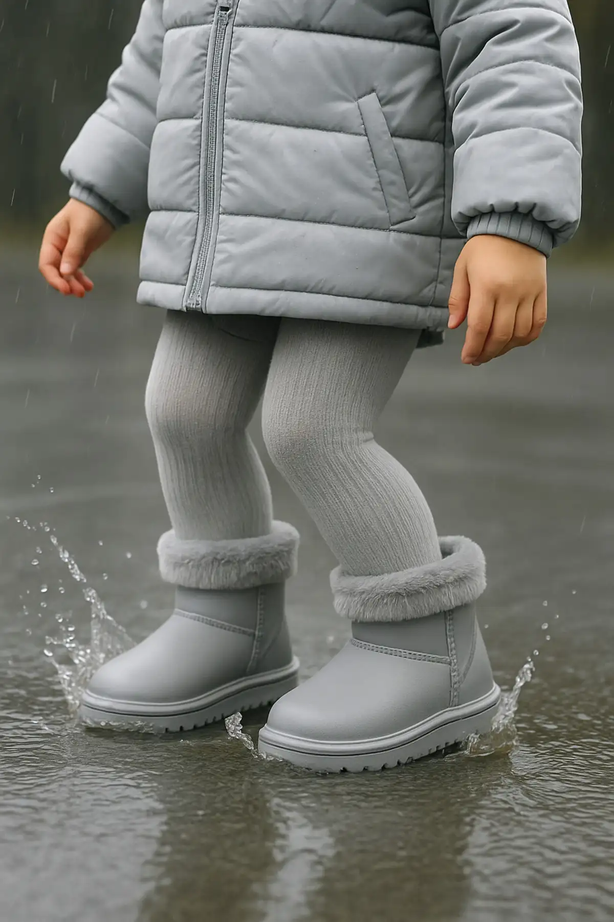 بوت بچگانه چکمههای بارانی و زمستانی با پشم خزدار برای کودکان برند CRAFT MODA - 7650 بوت بچگانه چکمههای بارانی و زمستانی با پشم خزدار برای کودکان برند CRAFT MODA - 7650