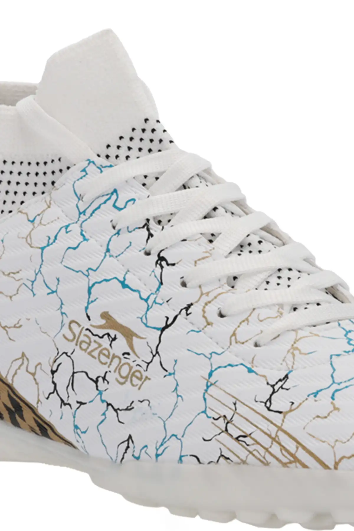 کفش فوتبال مردانه کورتن سفید / آبی برند Slazenger - 8182