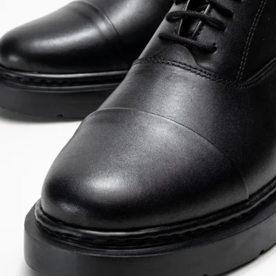 کفش روزمره مردانه چرمی 100% اصل، بسیار سبک، با رویه و آستر چرم، با زیره اوا برند depderi - 7906