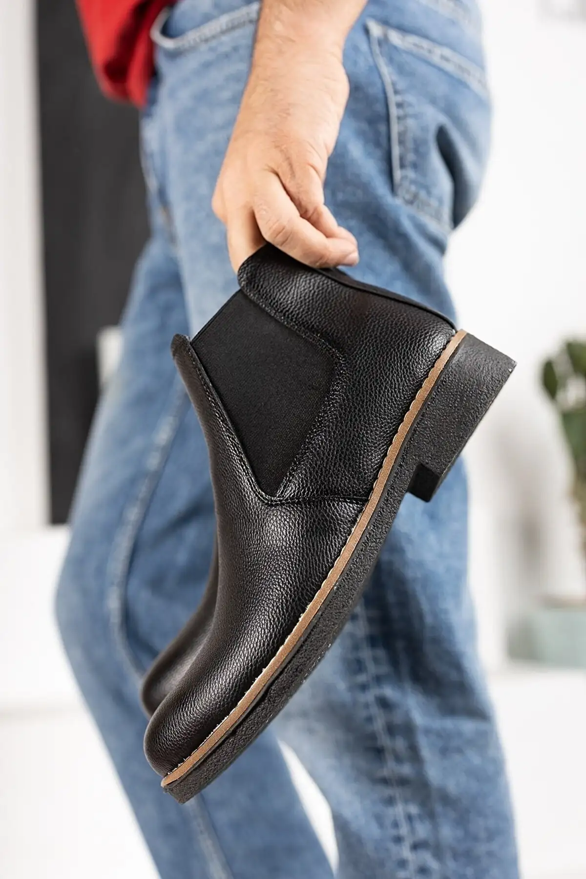 بوت و نیم بوت زنانه چکمه چلسا چرم طبیعی مردانه   مدل Tn2102 برند Tunnel - 7711 بوت و نیم بوت زنانه چکمه چلسا چرم طبیعی مردانه مدل Tn2102 برند Tunnel - 7711