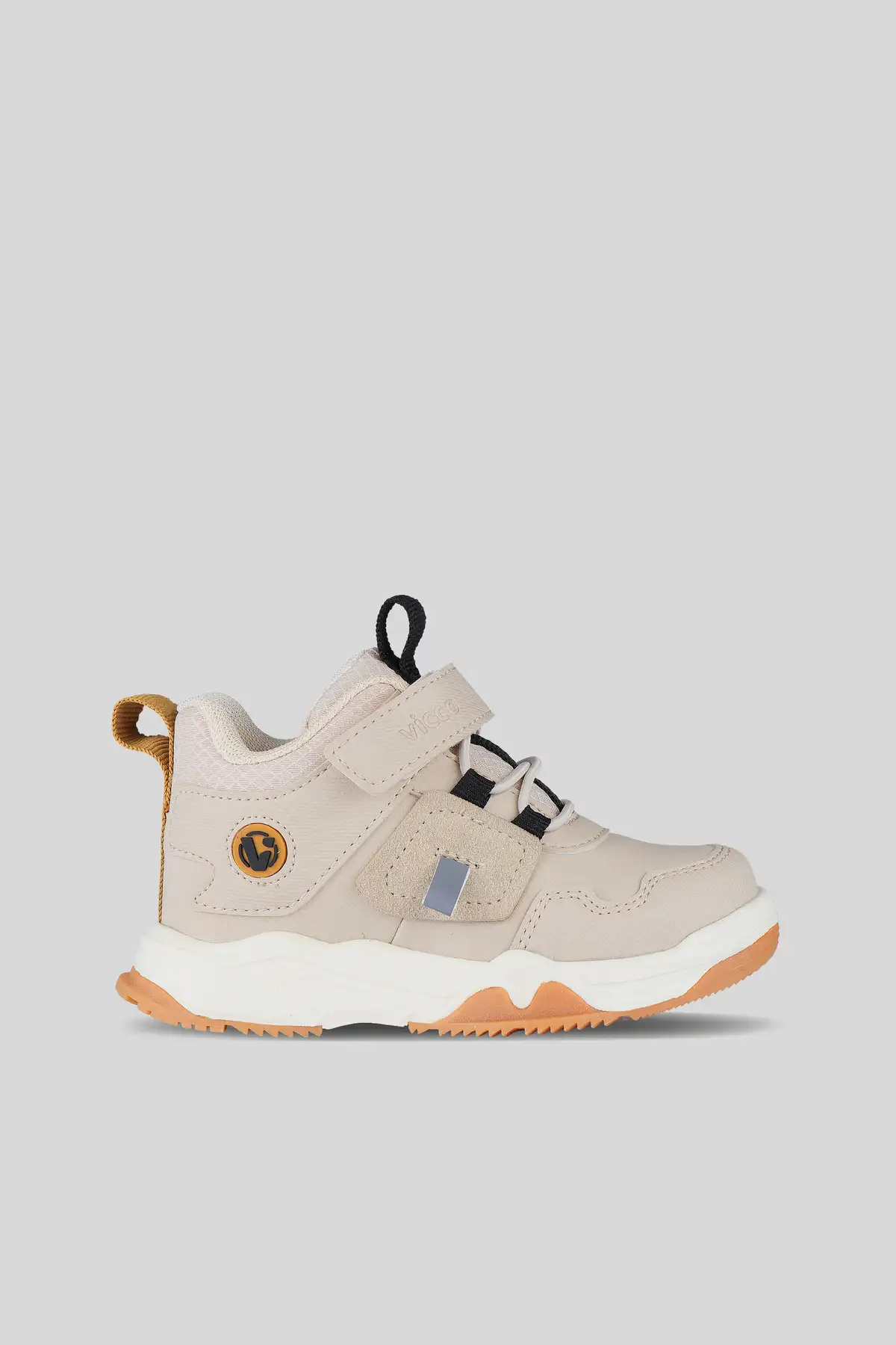 کفش بچگانه بوت کودک و نوزاد رنگ بژ با زیره فیلون سبک گیوتو برند Vicco - 7935