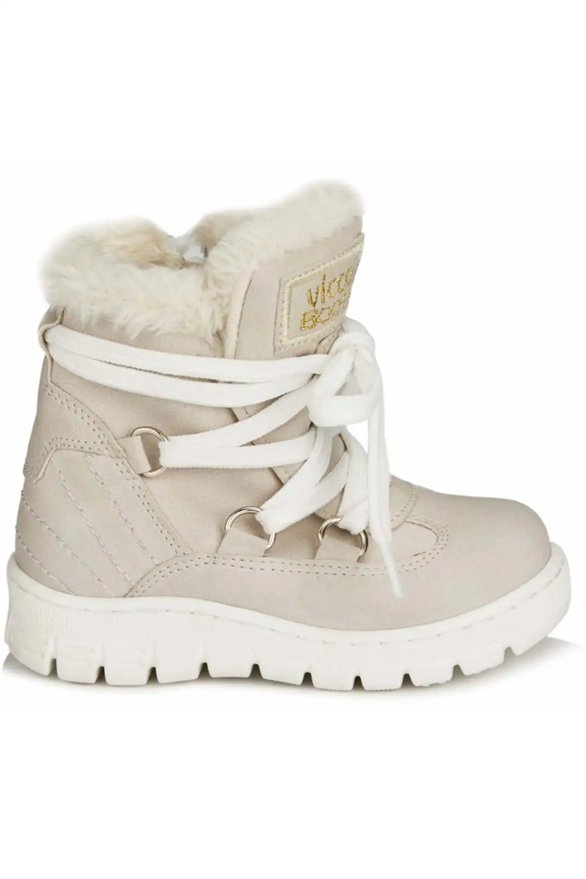 بوت بچگانه کفش  دخترانه کپا پاتیک رنگ کرم 946.p20k222 برند Vicco - 7646 بوت بچگانه کفش دخترانه کپا پاتیک رنگ کرم 946.p20k222 برند Vicco - 7646