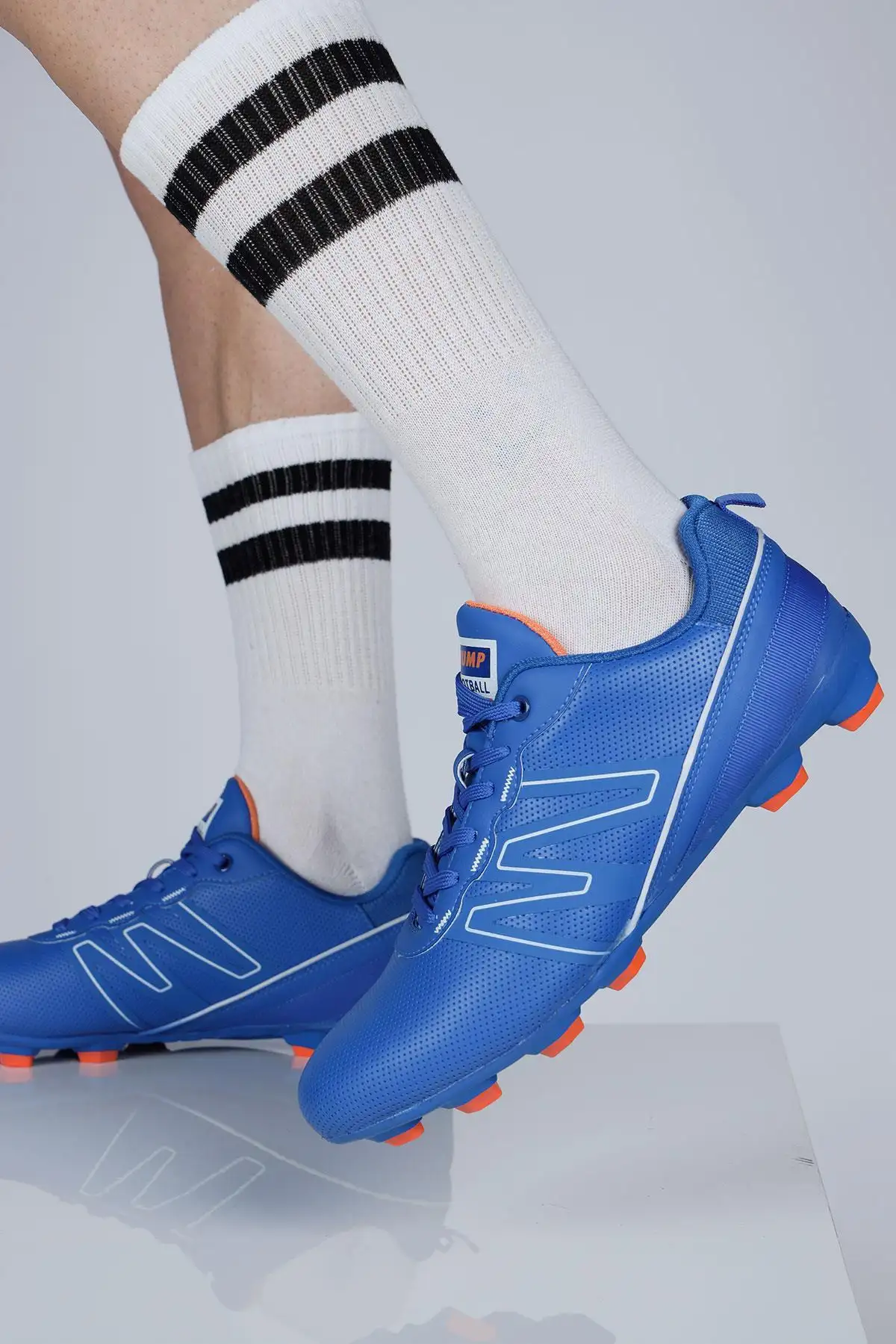 کفش فوتبال میدانی کد 28524 مدل Mavi Çim برند Jump - 8188