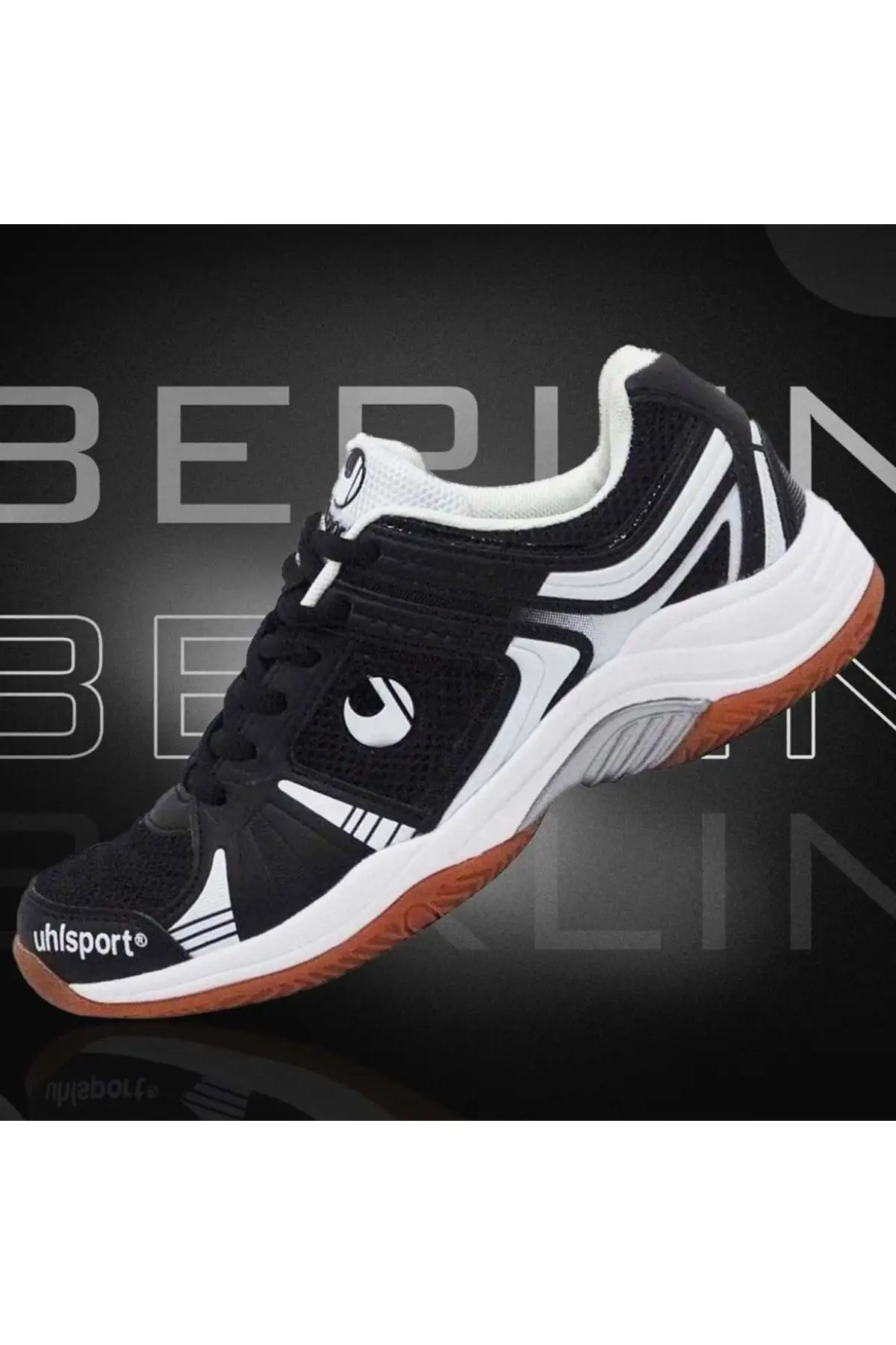 کفش فوتبال  مصاحبه و تنیس با زیره لاستیکی کوچمانلار برلین - مشکی برند uhlsport - 8185 کفش فوتبال مصاحبه و تنیس با زیره لاستیکی کوچمانلار برلین - مشکی برند uhlsport - 8185
