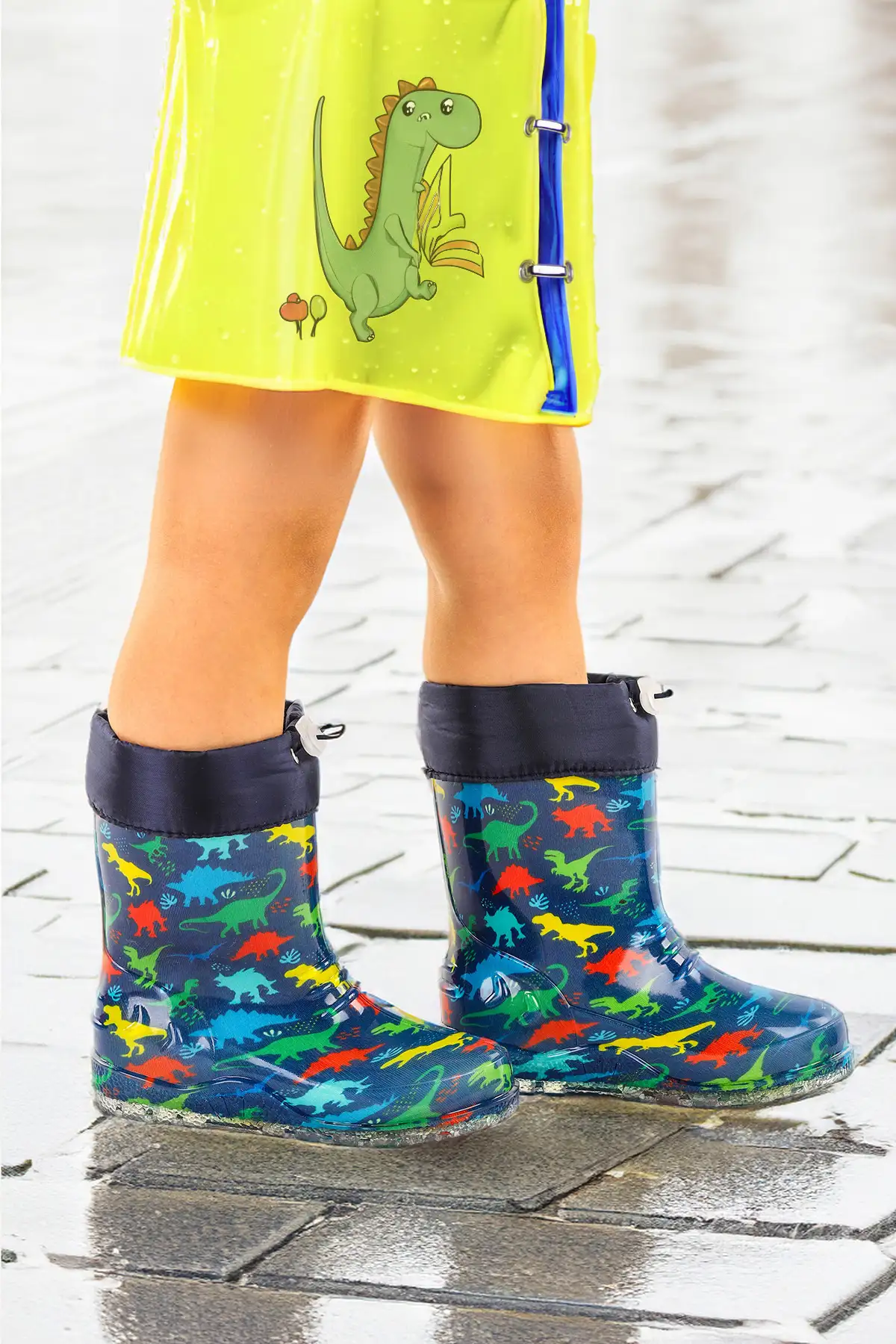 بوت بچگانه چکمه بارانی ضد آب پسرانه ساوانا برند Kiko Kids - 7605 بوت بچگانه چکمه بارانی ضد آب پسرانه ساوانا برند Kiko Kids - 7605