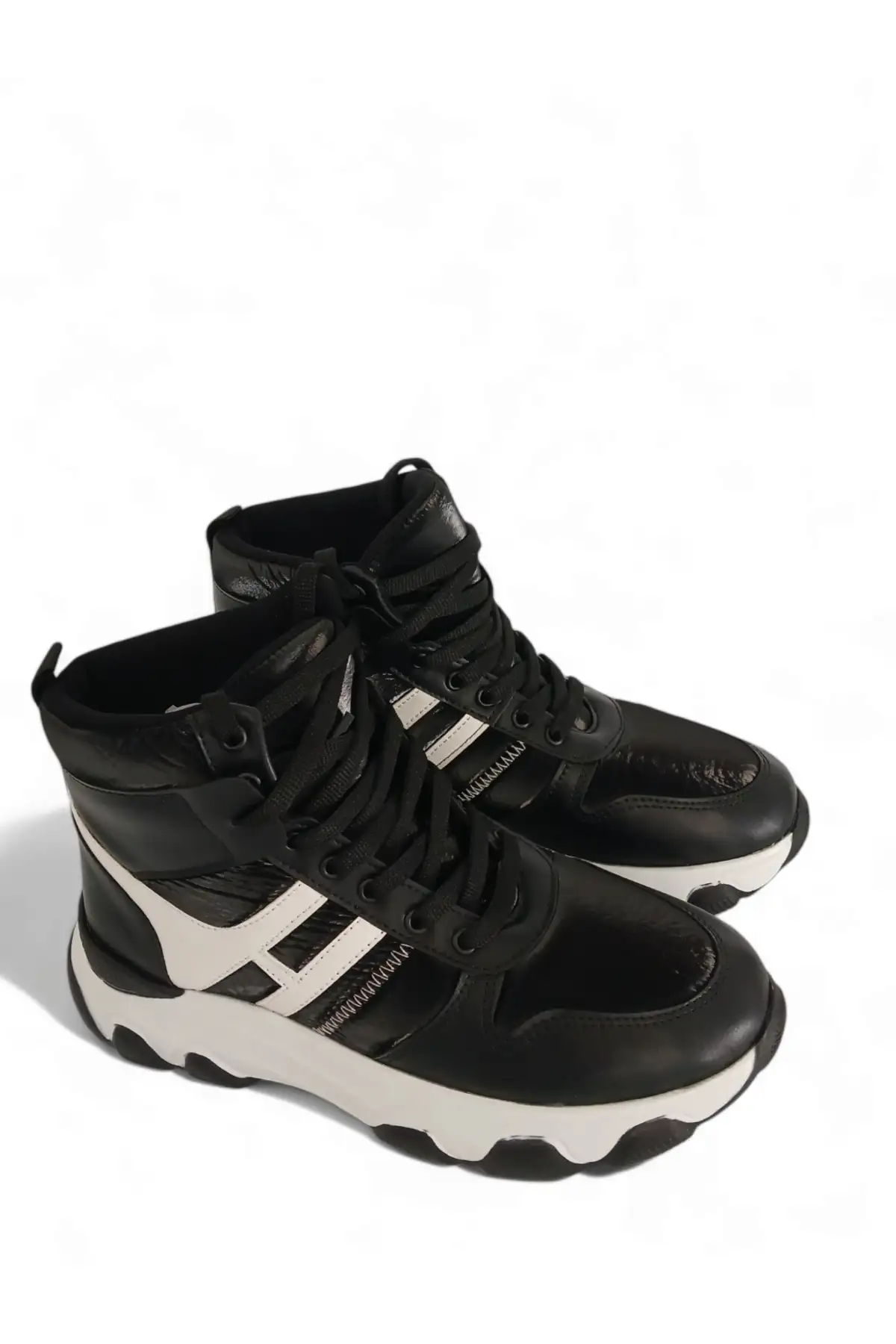 بوت و نیم بوت زنانه چکمههای با طناب از پارچهی چتر برند Bıçaklarderi - 7706 بوت و نیم بوت زنانه چکمههای با طناب از پارچهی چتر برند Bıçaklarderi - 7706