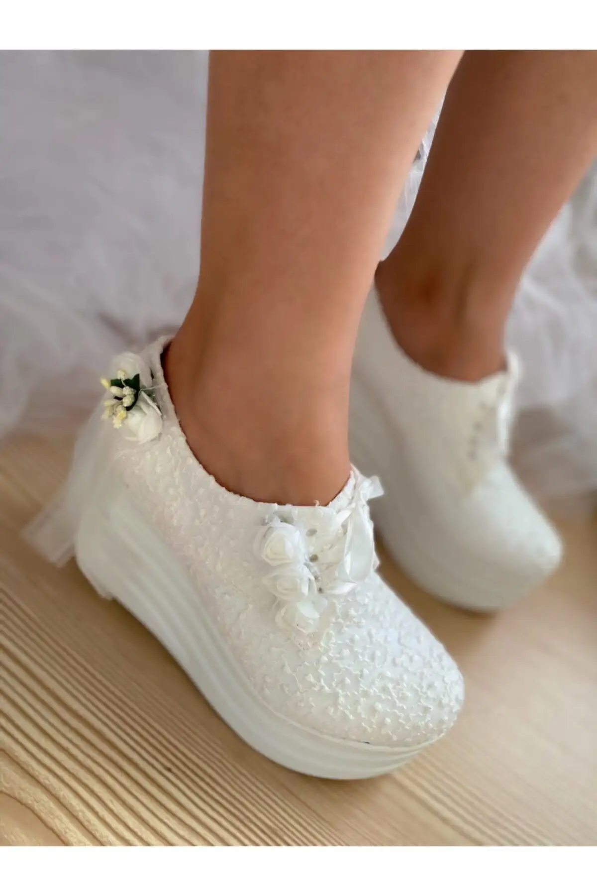 کفش پاشنه بلند زنانه  عروسی راحت با پاشنه   مدل Esl02 برند ESLEM AYAKKABI - 7989 کفش پاشنه بلند زنانه عروسی راحت با پاشنه مدل Esl02 برند ESLEM AYAKKABI - 7989