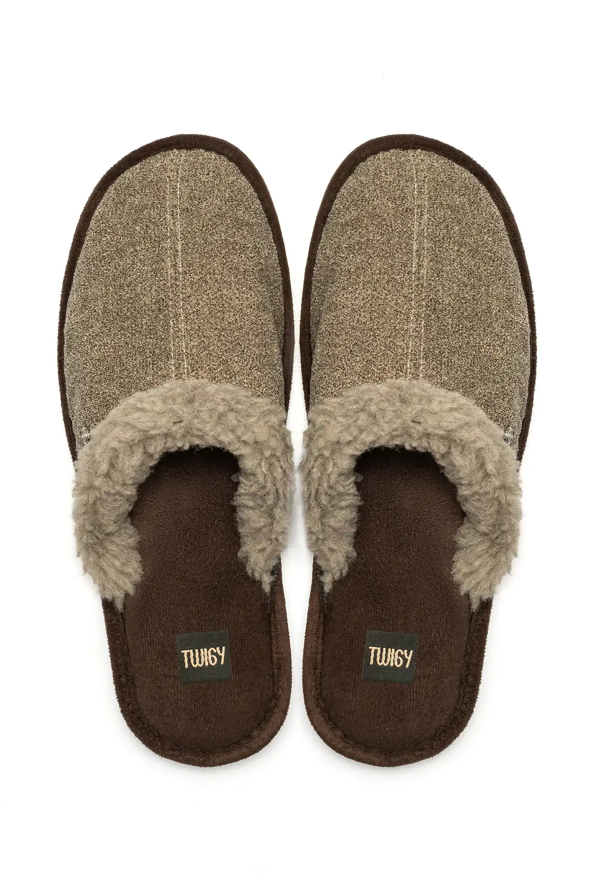 کفش سایز بزرگ مردانه دمپایی  مومو قهوهای ۴۱/۴۶ برند Twigy - 7849 کفش سایز بزرگ مردانه دمپایی مومو قهوهای ۴۱/۴۶ برند Twigy - 7849