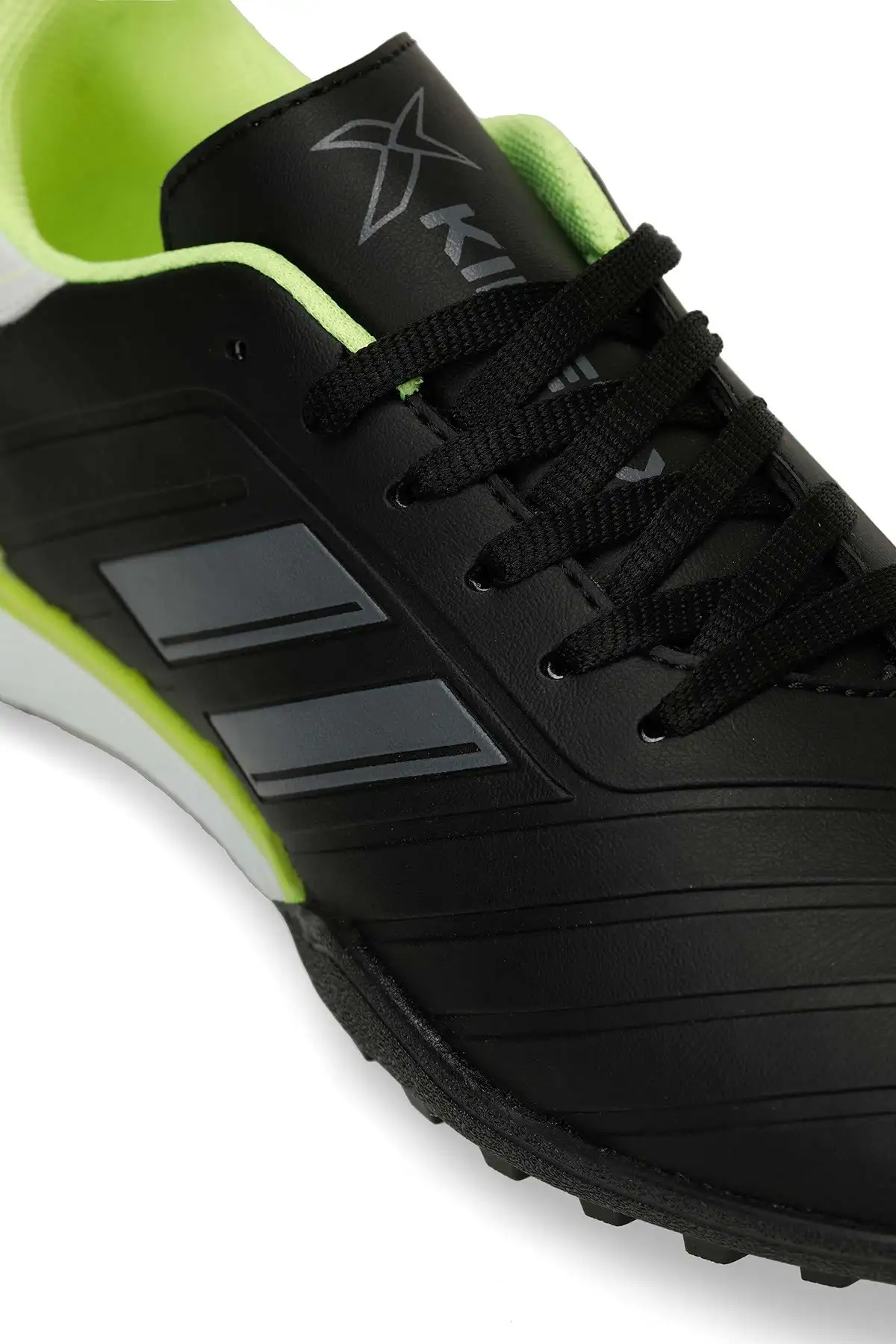 کفش فوتبال  فوتسال یونیسکس STAGE TF 5FX سیاه برند Kinetix - 8158 کفش فوتبال فوتسال یونیسکس STAGE TF 5FX سیاه برند Kinetix - 8158