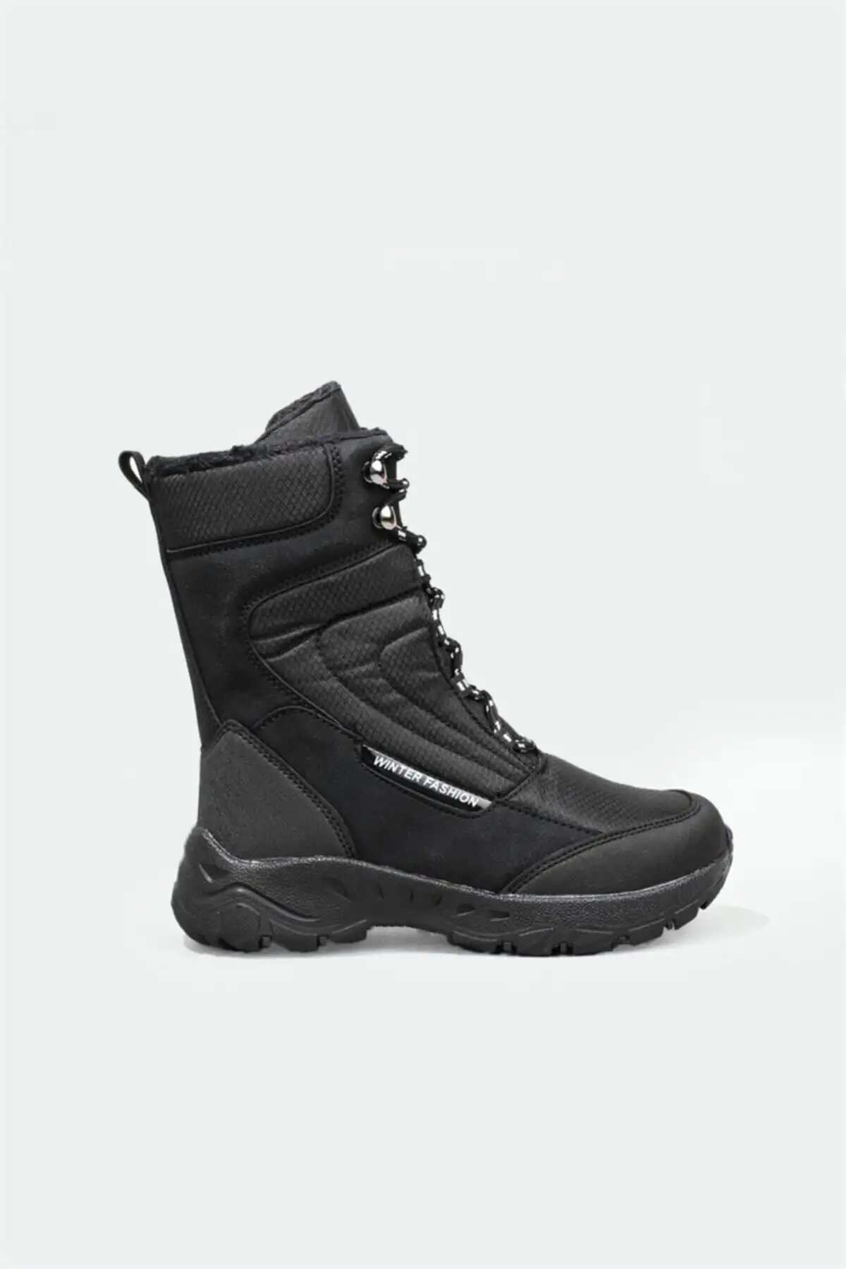 بوت و نیم بوت زنانه کفش برف  مشکی ضد آب با زیره نچسب 7610 برند CARLA BELLA - 7707 بوت و نیم بوت زنانه کفش برف مشکی ضد آب با زیره نچسب 7610 برند CARLA BELLA - 7707