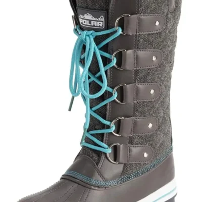 بوت و نیم‌ بوت زنانه Bot زمستانی بلند با رکش دخته شده، ضد آب گرم برای باران برف برند Polar Watch - 7704