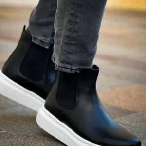 بوت مردانه کفش الاستیک ویلسون مدل RS613 مشکی برند remss - 7591