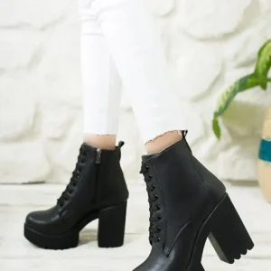 بوت و نیم‌ بوت زنانه کفش برند salto ayakkabı - 7756