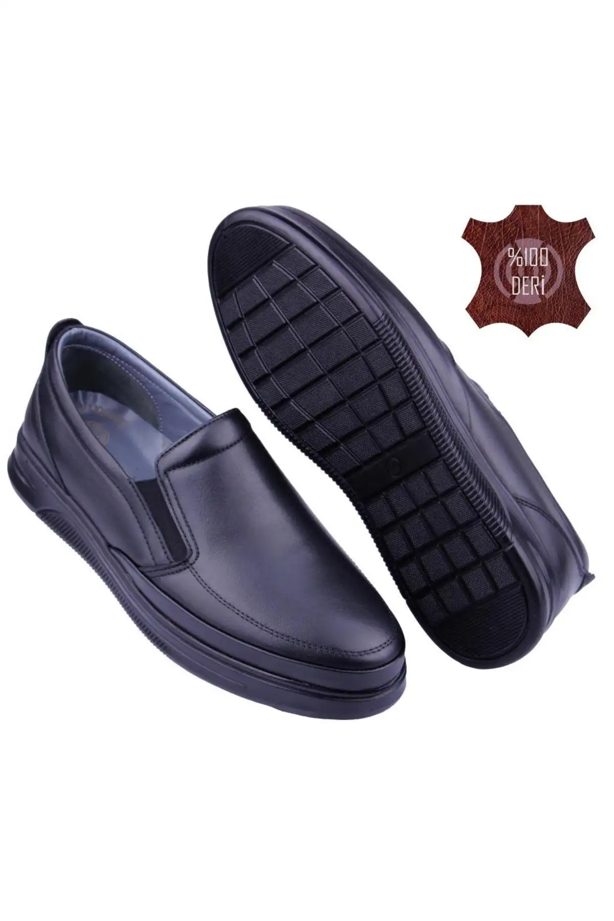 کفش روزمره مردانه    اورتوپدیک بسیار نرم و راحت از چرم طبیعی 100% انعطافپذیر برند DETECTOR - 7907 کفش روزمره مردانه اورتوپدیک بسیار نرم و راحت از چرم طبیعی 100% انعطافپذیر برند DETECTOR - 7907