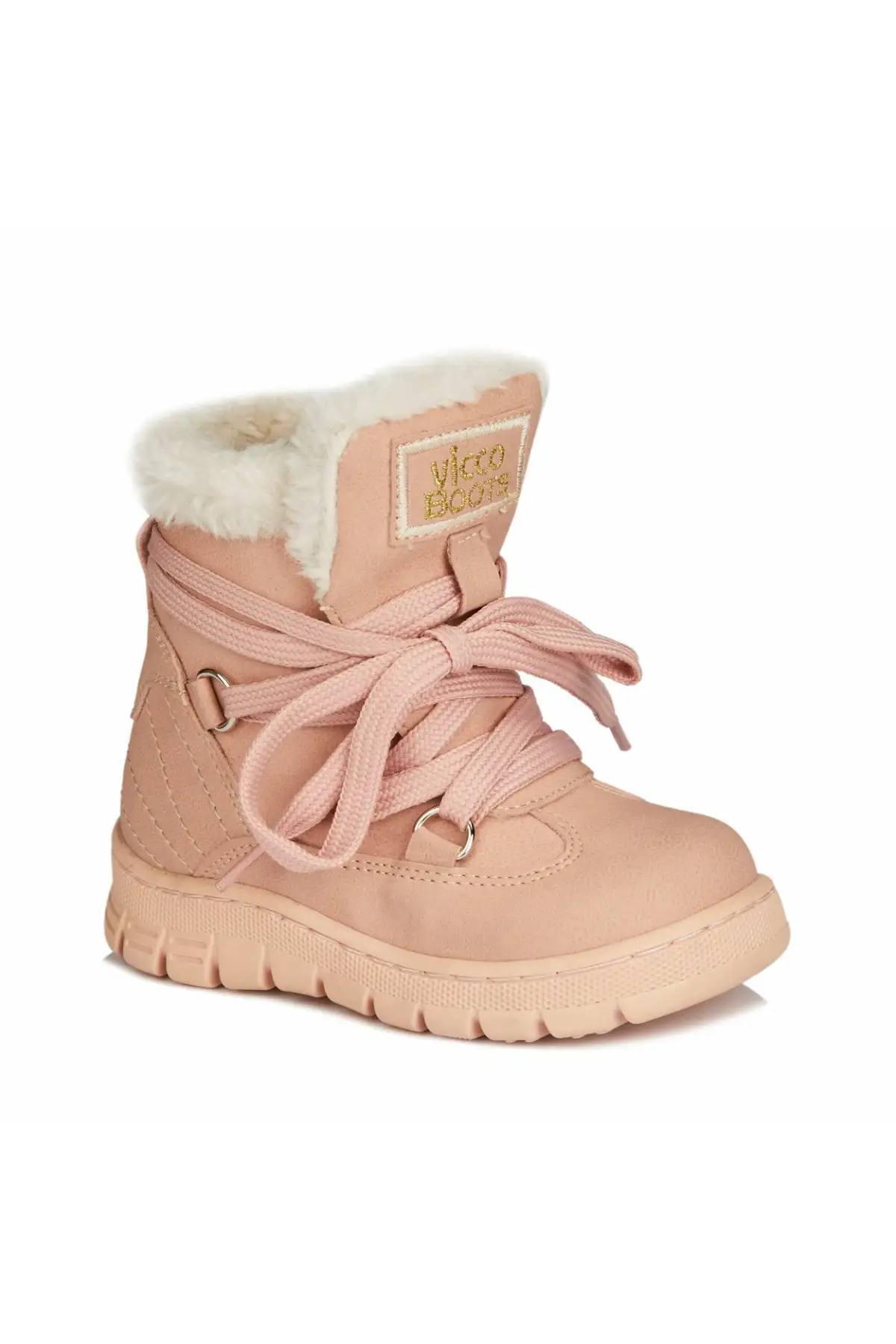 بوت بچگانه کفش زمستانی  کاپا رنگ پودری برند Vicco - 7616 بوت بچگانه کفش زمستانی کاپا رنگ پودری برند Vicco - 7616