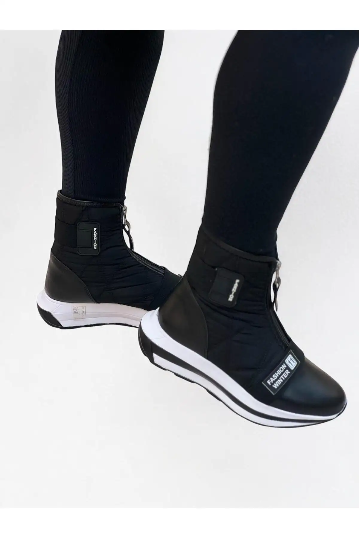 بوت و نیم بوت زنانه کفش رزمره  زمستانی از پارچه پاراچتی برند LABRONA - 8368 بوت و نیم بوت زنانه کفش رزمره زمستانی از پارچه پاراچتی برند LABRONA - 8368