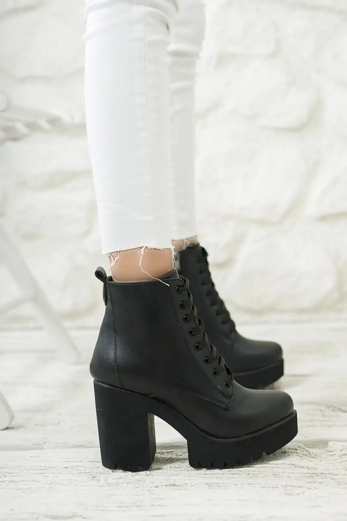 بوت و نیم بوت زنانه کفش برند salto ayakkabı - 7756 بوت و نیم بوت زنانه کفش برند salto ayakkabı - 7756