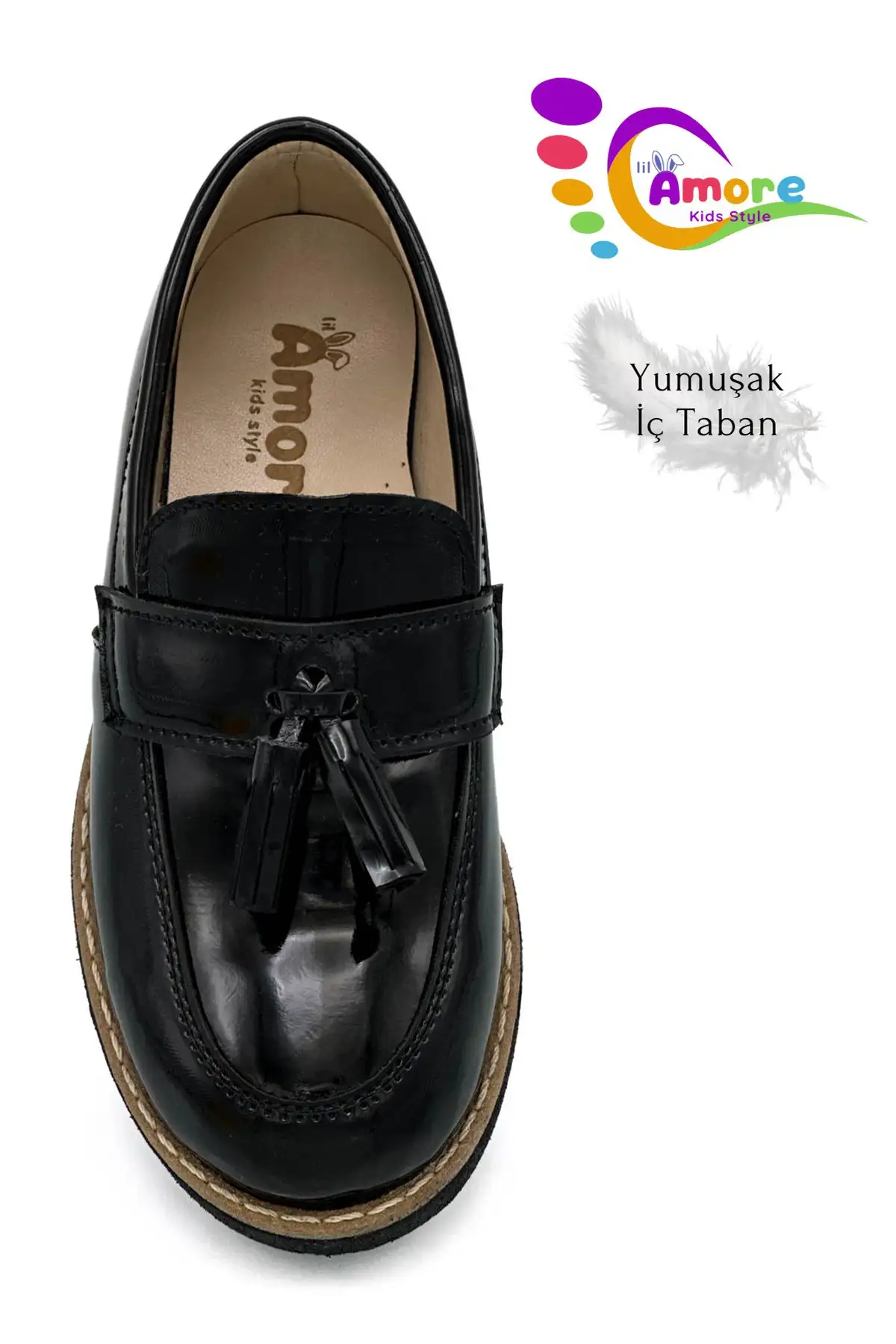 کفش بچگانه مدل کرچیک  پسرانه -  مدرسه -  کت و شلواری برای جشن آئینی - رنگ مشکی براق برند sermoda - 7926 کفش بچگانه مدل کرچیک پسرانه - مدرسه - کت و شلواری برای جشن آئینی - رنگ مشکی براق برند sermoda - 7926