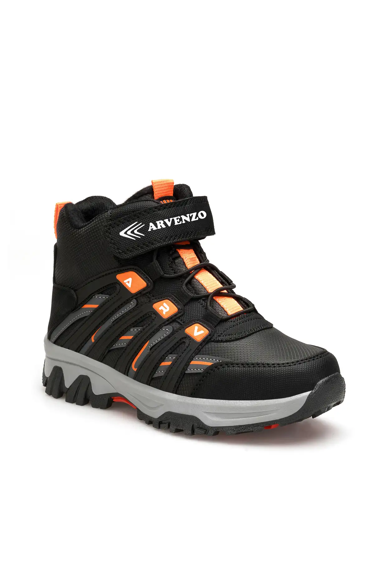 بوت بچگانه  کوهنوردی  ربنزو سیاه نارنجی  برند Dark Seer - 7606 بوت بچگانه کوهنوردی ربنزو سیاه نارنجی برند Dark Seer - 7606