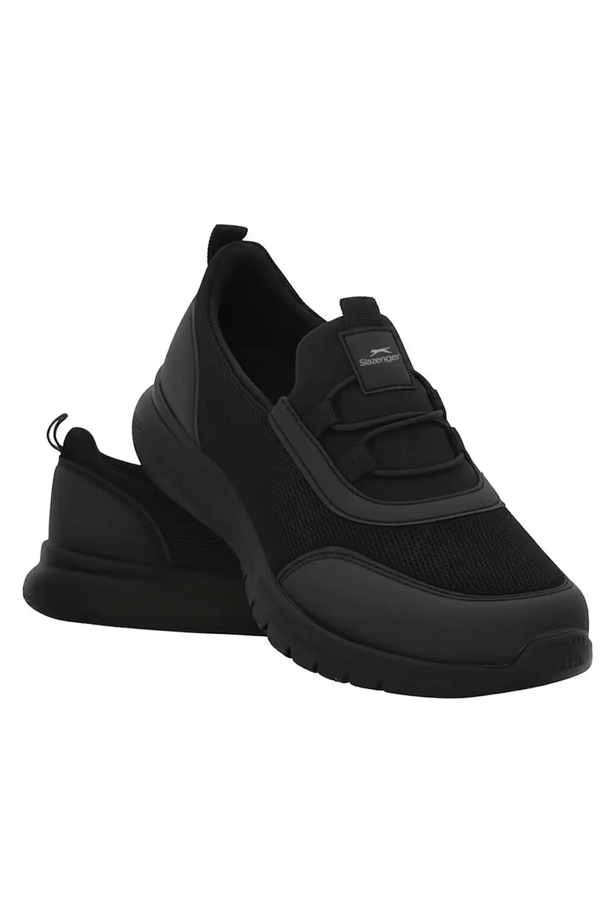 کفش کتانی زنانه  روزمره و ورزشی  آونج سیاه با طراحی راحت و مدل اسلپ-آن برند Slazenger - 7965 کفش کتانی زنانه روزمره و ورزشی آونج سیاه با طراحی راحت و مدل اسلپ-آن برند Slazenger - 7965