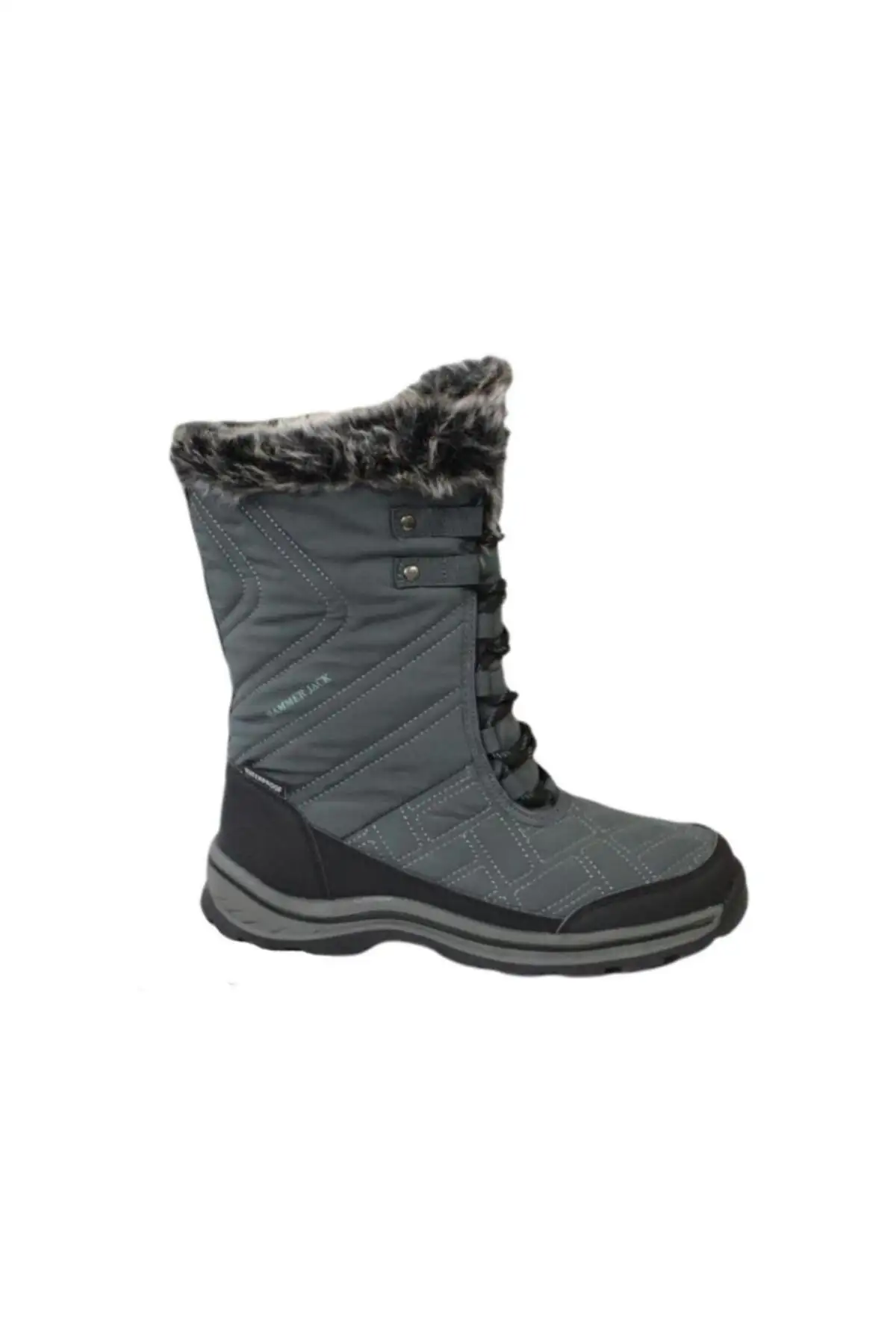 بوت و نیم بوت زنانه جراب برفی  ضد آب مدل 101 20109 G برند Hammer Jack - 7682 بوت و نیم بوت زنانه جراب برفی ضد آب مدل 101 20109 G برند Hammer Jack - 7682