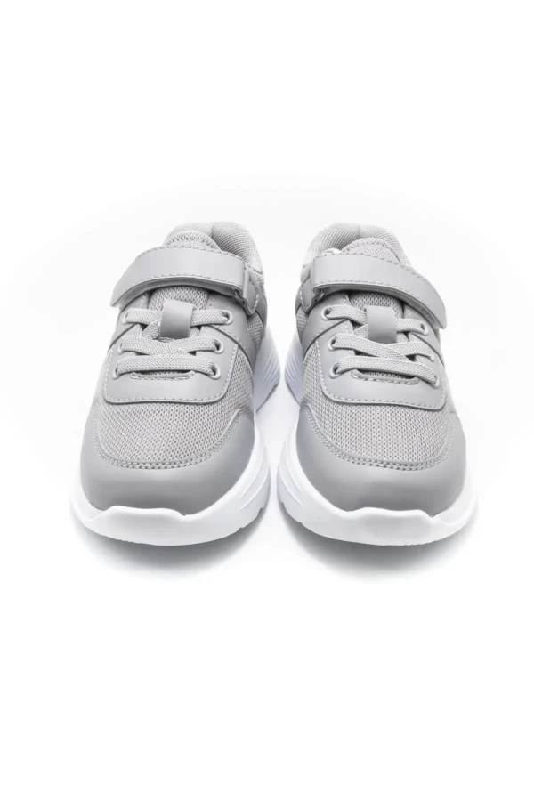 کفش پسرانه ورزشی بچگانه آتومه مش - خاکستری - 7002 - 34 برند KU&PA SHOES - 8312