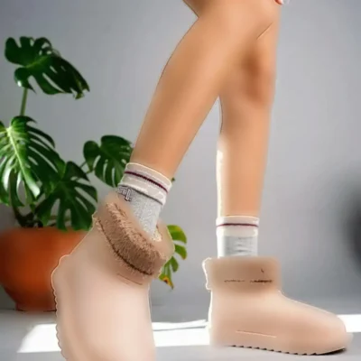 بوت و نیم‌ بوت زنانه کار برای زنان با داخل پشمی ضد آب، زنان با داخل پشمی برند DRY WOOD - 7708