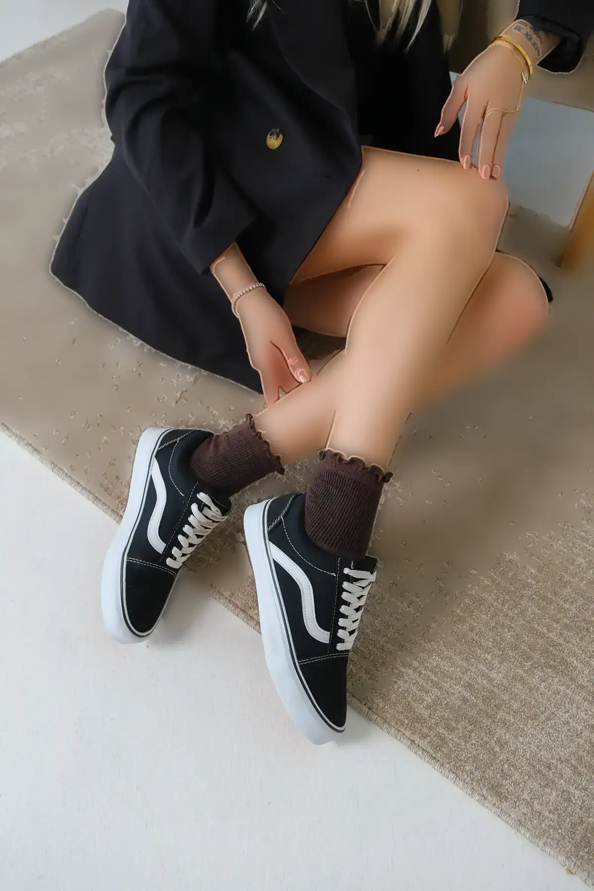 کفش کتانی زنانه  ورزشی ortopedik  گارانتی دار وانسو برند Daxtors - 7958 کفش کتانی زنانه ورزشی ortopedik گارانتی دار وانسو برند Daxtors - 7958