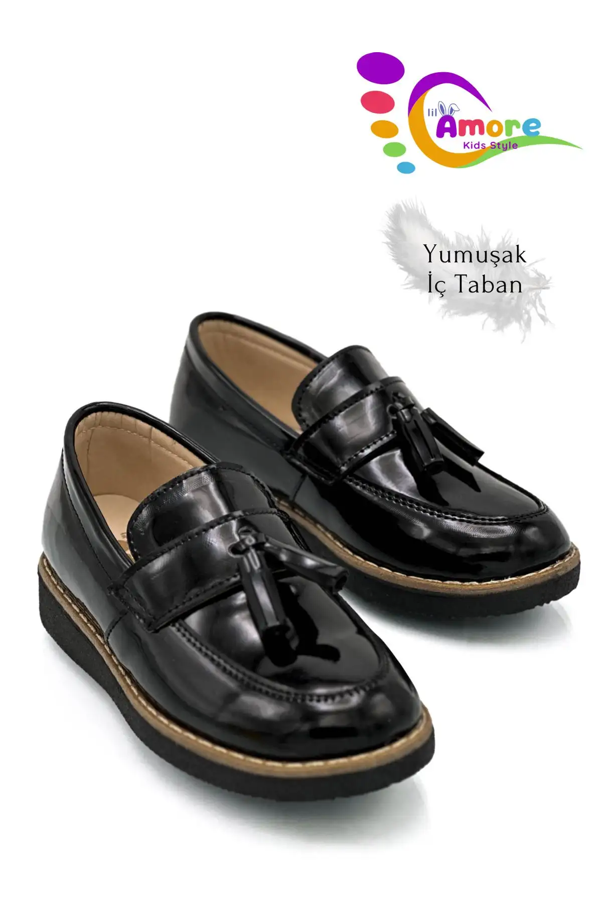 کفش بچگانه مدل کرچیک  پسرانه -  مدرسه -  کت و شلواری برای جشن آئینی - رنگ مشکی براق برند sermoda - 7926 کفش بچگانه مدل کرچیک پسرانه - مدرسه - کت و شلواری برای جشن آئینی - رنگ مشکی براق برند sermoda - 7926