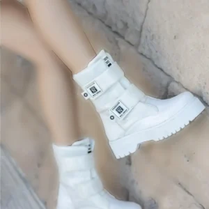 بوت و نیم‌ بوت زنانه برفی فصل جدید برند Aleza Shoes - 7657