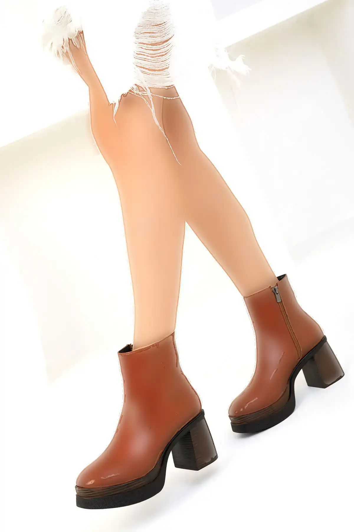 بوت و نیم بوت زنانه چکمه    تبا 19649 برند SOHO - 7779 بوت و نیم بوت زنانه چکمه تبا 19649 برند SOHO - 7779