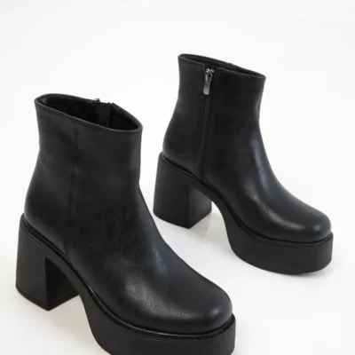 بوت و نیم‌ بوت زنانه ی مشکی 19986 برند SOHO - 7778