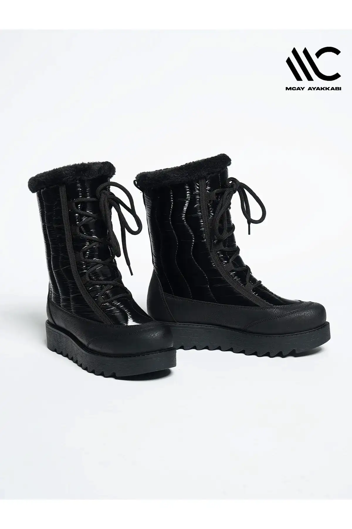 بوت و نیم بوت زنانه  برفی  برند JAYDEE - 7691 بوت و نیم بوت زنانه برفی برند JAYDEE - 7691