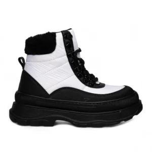 بوت و نیم‌ بوت زنانه کاپشن پشمی خاکستری سبک برند grijak - 7669