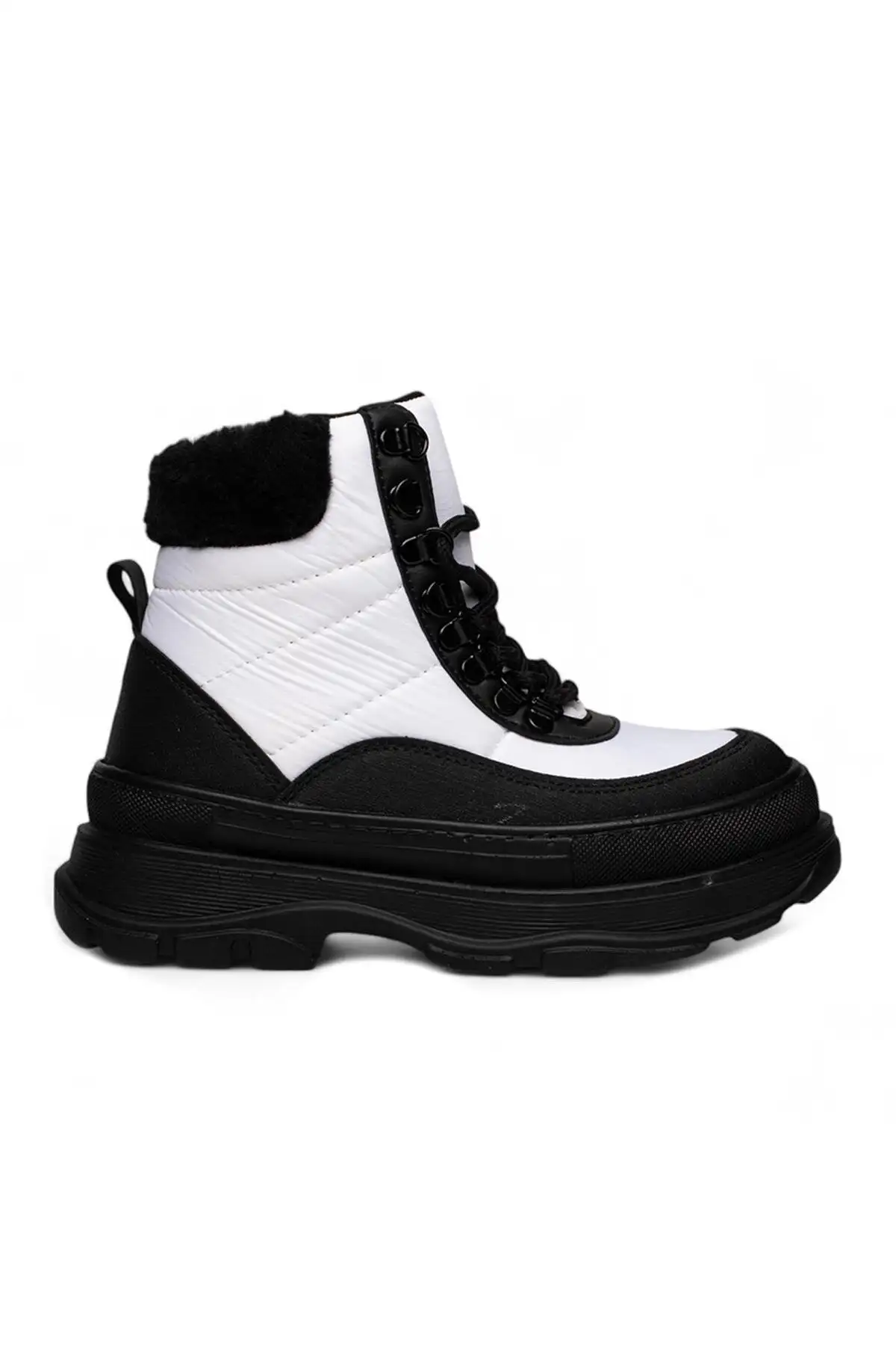 بوت و نیم بوت زنانه کاپشن پشمی خاکستری سبک برند grijak - 7669 بوت و نیم بوت زنانه کاپشن پشمی خاکستری سبک برند grijak - 7669